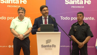 Pullaro anunció aumentos para las fuerzas de seguridad y se levantó el paro: «Ningún policía va a percibir un sueldo menor a $1.350.000»