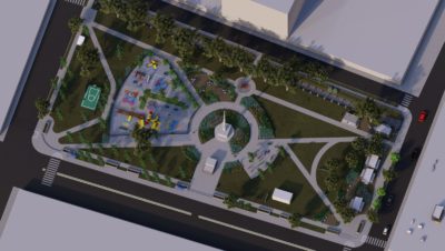 La Muni pone en marcha la renovación de la «PLAZA EVITA»