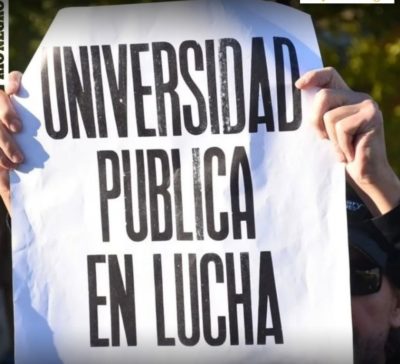 La crisis universitaria suma otra marcha nacional