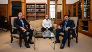 Sáenz, Santilli y Lule Menem analizaron proyectos para Salta