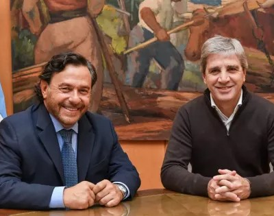 Sáenz planteó a Caputo la regularización de fondos para obras clave y garantías en el abastecimiento de gas