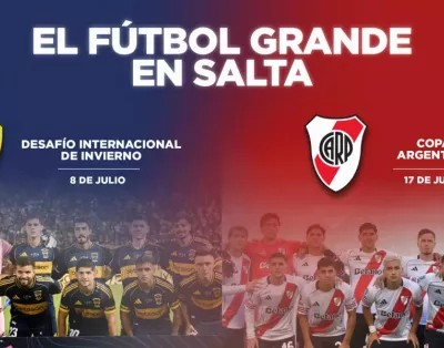 Boca jugará el 8 de julio y River el 17 en el Martearena