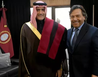 El gobernador Sáenz se reunió con el Embajador de Arabia Saudita para fortalecer vínculos y avanzar en una agenda de inversiones