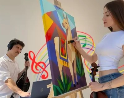 El Museo de Bellas Artes presenta “Sinestesia”, una experiencia donde la pintura se convierte en música