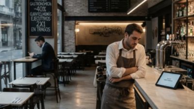 El sector gastronómico en crisis: perdió hasta el 40% de sus clientes