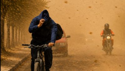 Salta bajo alerta por Viento Zonda