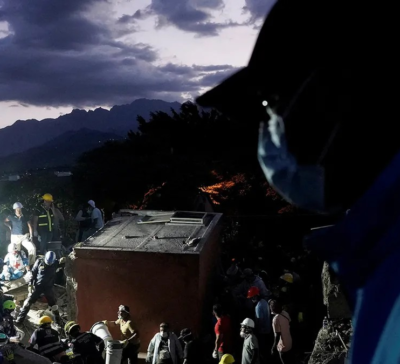 Colombia busca sobrevivientes bajo los escombros tras el terremoto: ya son al menos 164 los muertos