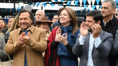 Sáenz y Pettovello pusieron en marcha el Tren 25 de Mayo en Salta: “Trabajamos juntos para acercar servicios a nuestra gente”