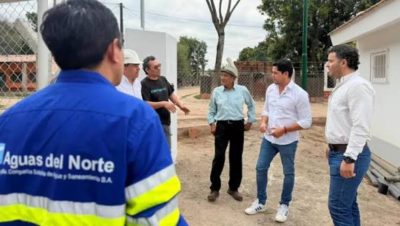 Con un 95% de avance, una obra clave mejorará el servicio de agua en Tartagal