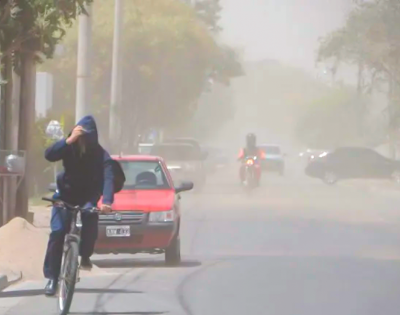Alerta amarilla por vientos intensos en Salta: las ráfagas pueden alcanzar los 100 km/h