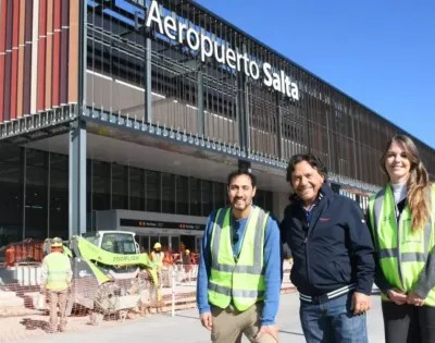 Sáenz: “La ampliación del aeropuerto de Salta es la obra aeroportuaria más importante del país después de Ezeiza y Aeroparque”