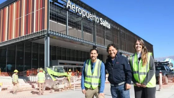 Sáenz: “La ampliación del aeropuerto de Salta es la obra aeroportuaria más importante del país después de Ezeiza y Aeroparque”