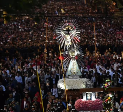Más de 680 mil personas participaron de la procesión del Milagro en Salta