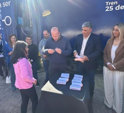 El Tren «25 de Mayo» llegó a Cerrillos con más de 15 servicios sanitarios y sociales
