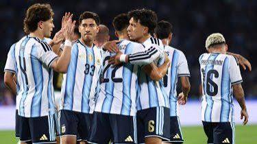 La Selección Argentina goleó a Bolivia en el comienzo de una nueva era después de Messi